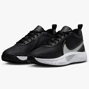 Nike Men’s Black/White/Gunsmoke Training Sneakers | Size 5.5Y | Black color